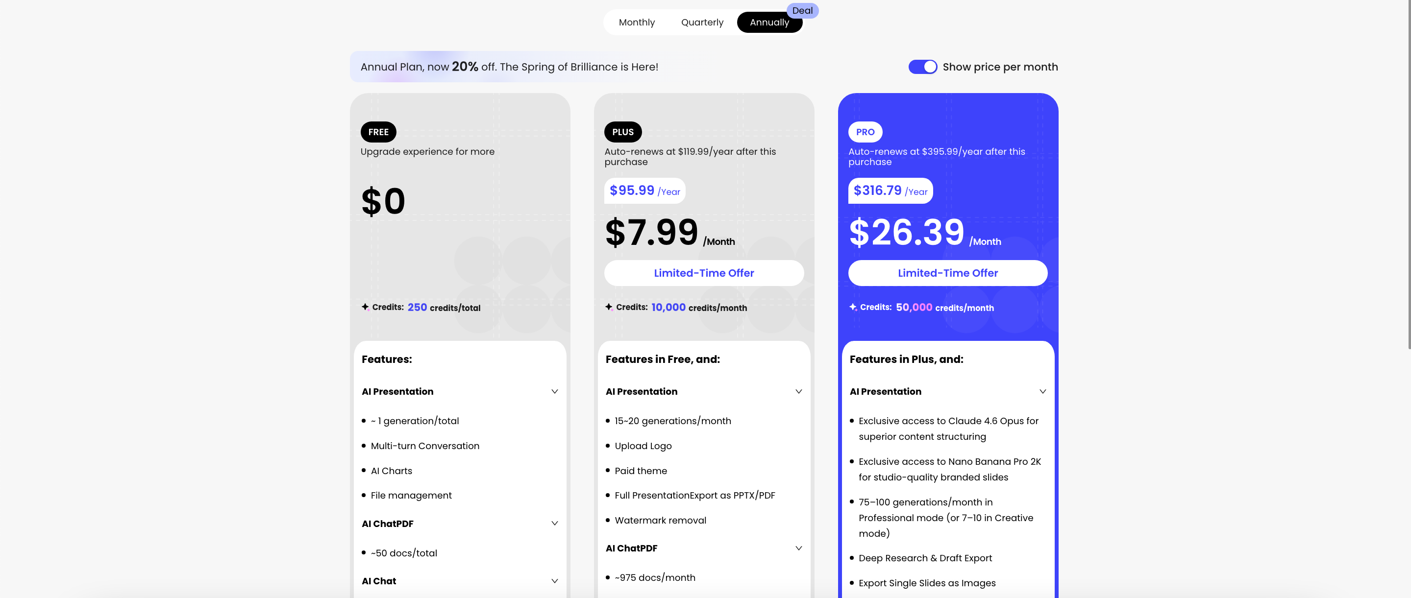 PopAI pricing