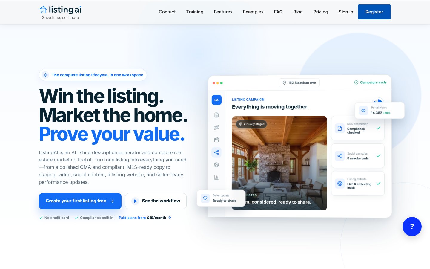 ListingAI screenshot
