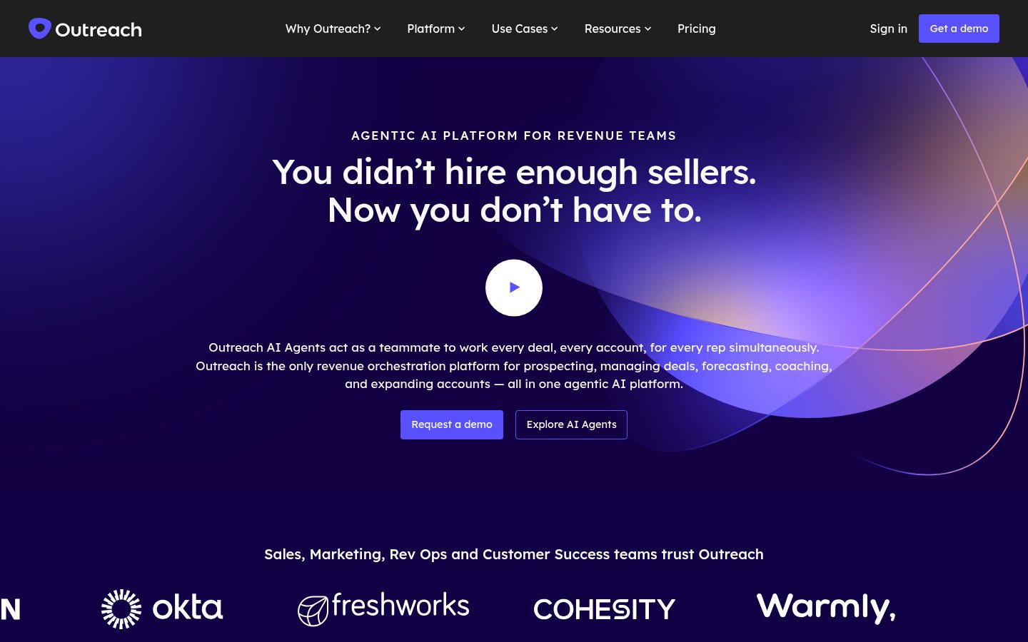 Outreach screenshot