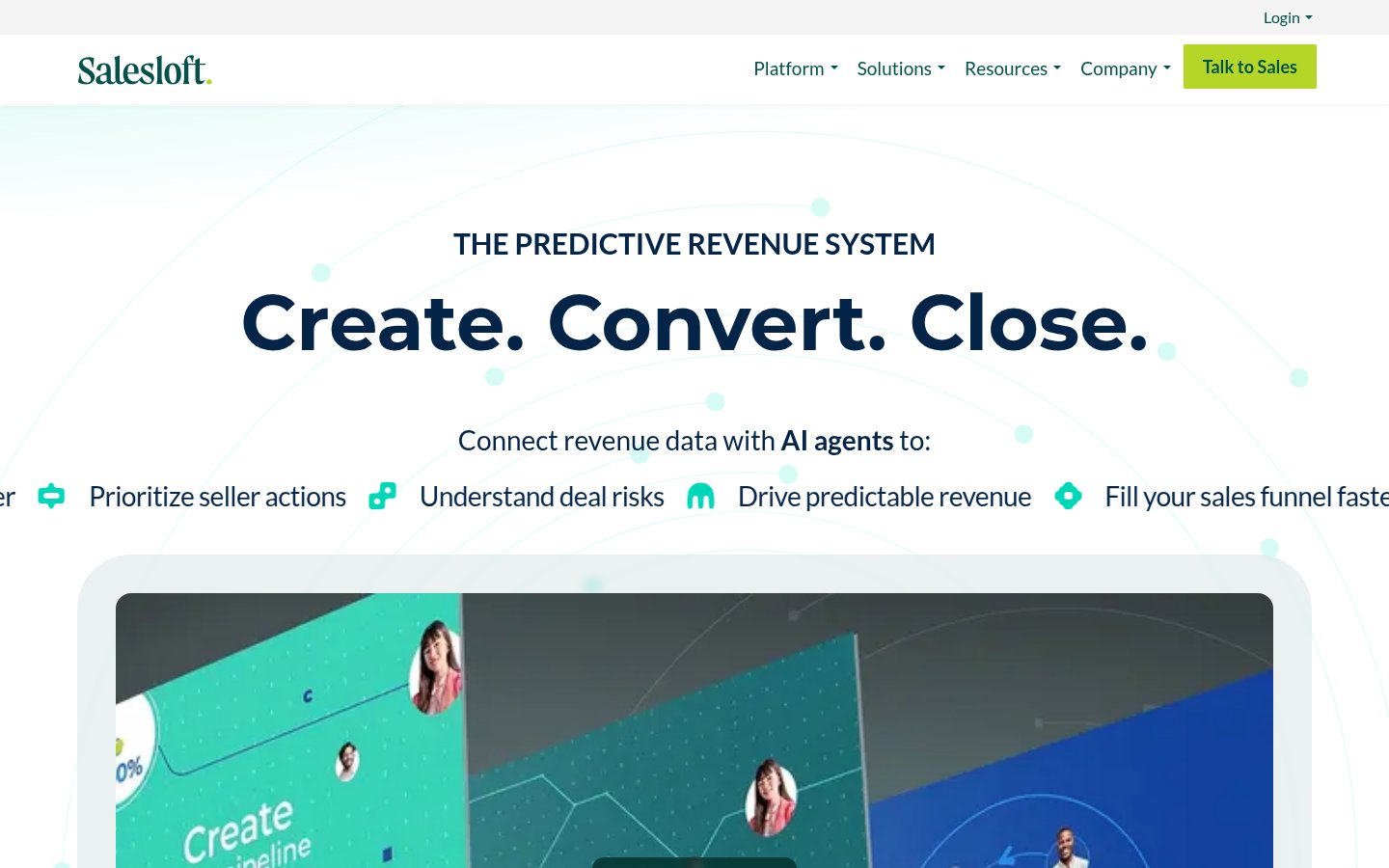 Salesloft screenshot