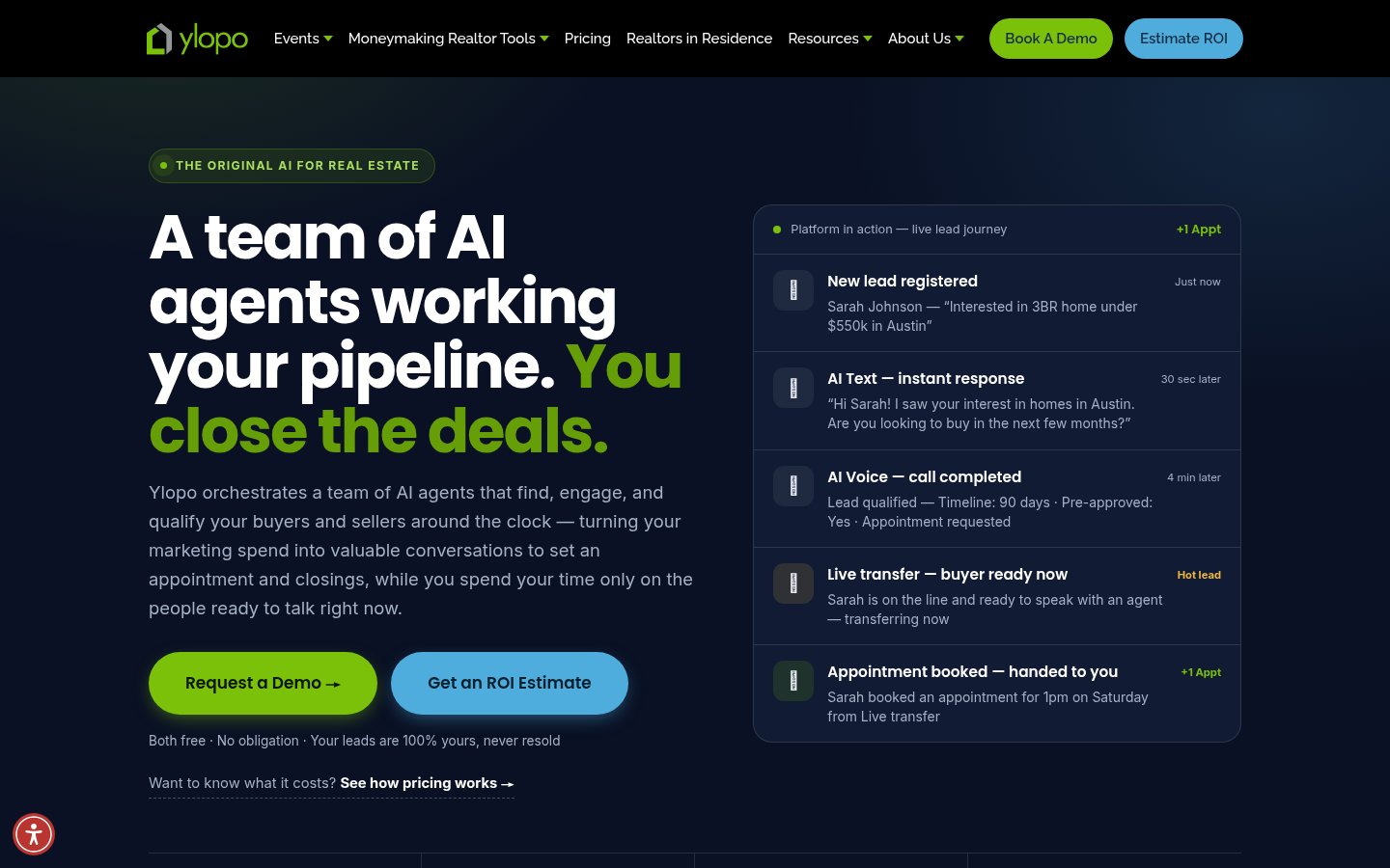 Ylopo screenshot